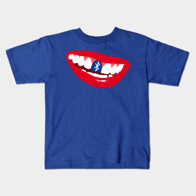 Bluetooth Kids T-Shirt by Dnatz